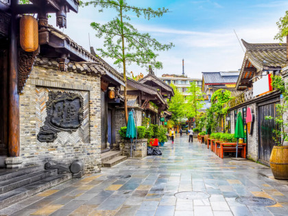 THÀNH ĐÔ - Cổ Trấn Lạc Đới - CỬU TRẠI CÂU - LẠC SƠN ĐẠI PHẬT