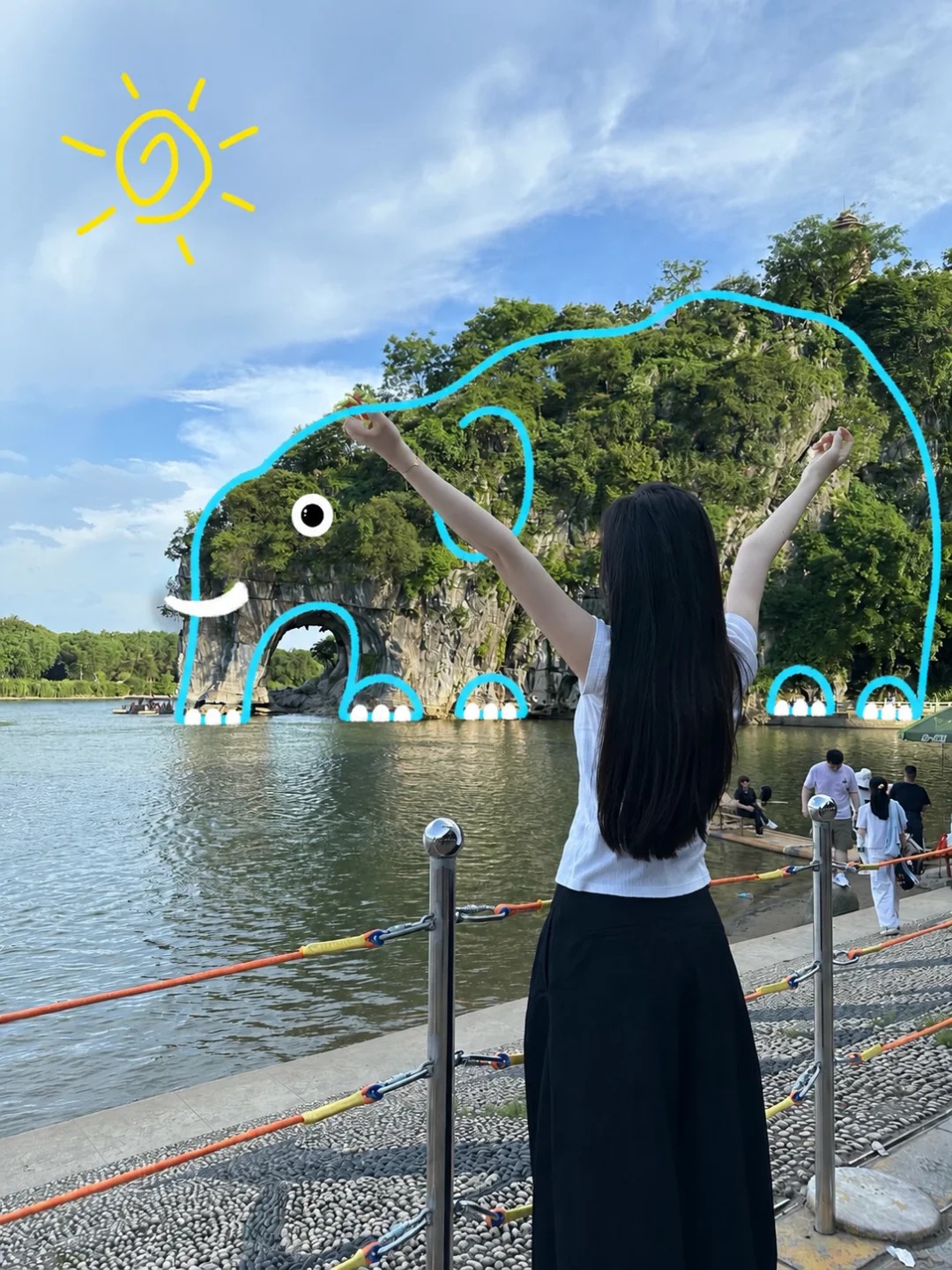 trend chụp ảnh check-in tại Núi Vòi Voi