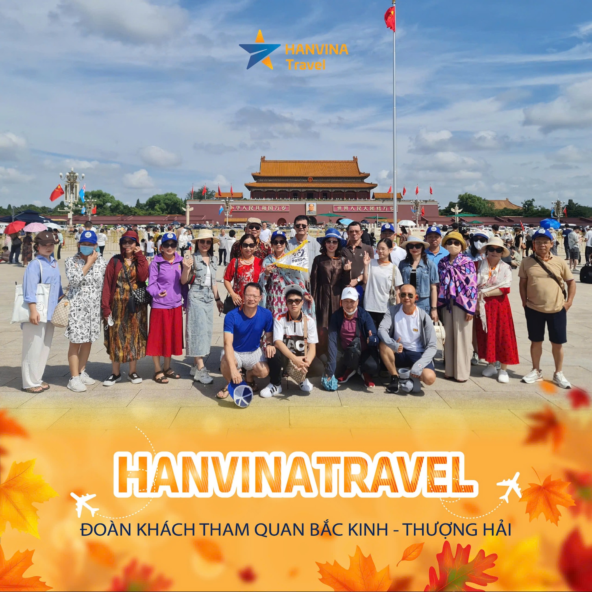 Đo&agrave;n tham quan Bắc Kinh Thượng Hải của HanVina Travel