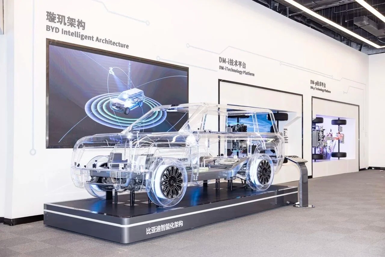 C&ocirc;ng nghệ xe điện ti&ecirc;n tiến trong bảo t&agrave;ng byd Th&acirc;m Quyến 