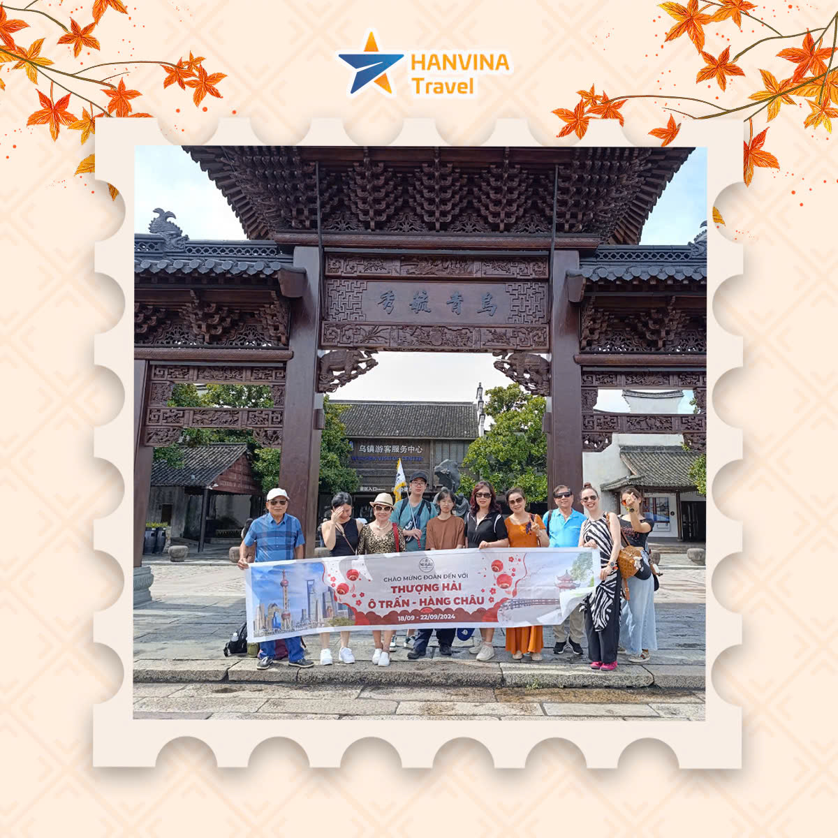 H&igrave;nh ảnh đo&agrave;n kh&aacute;ch Feedback tour du lịch của Trung Quốc